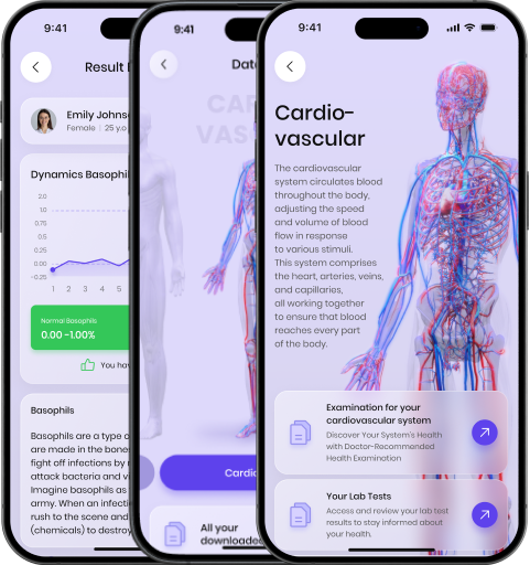 DeHealth App Interface