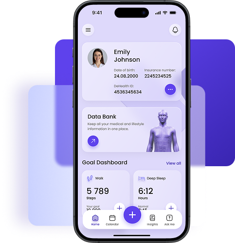 DeHealth App Interface