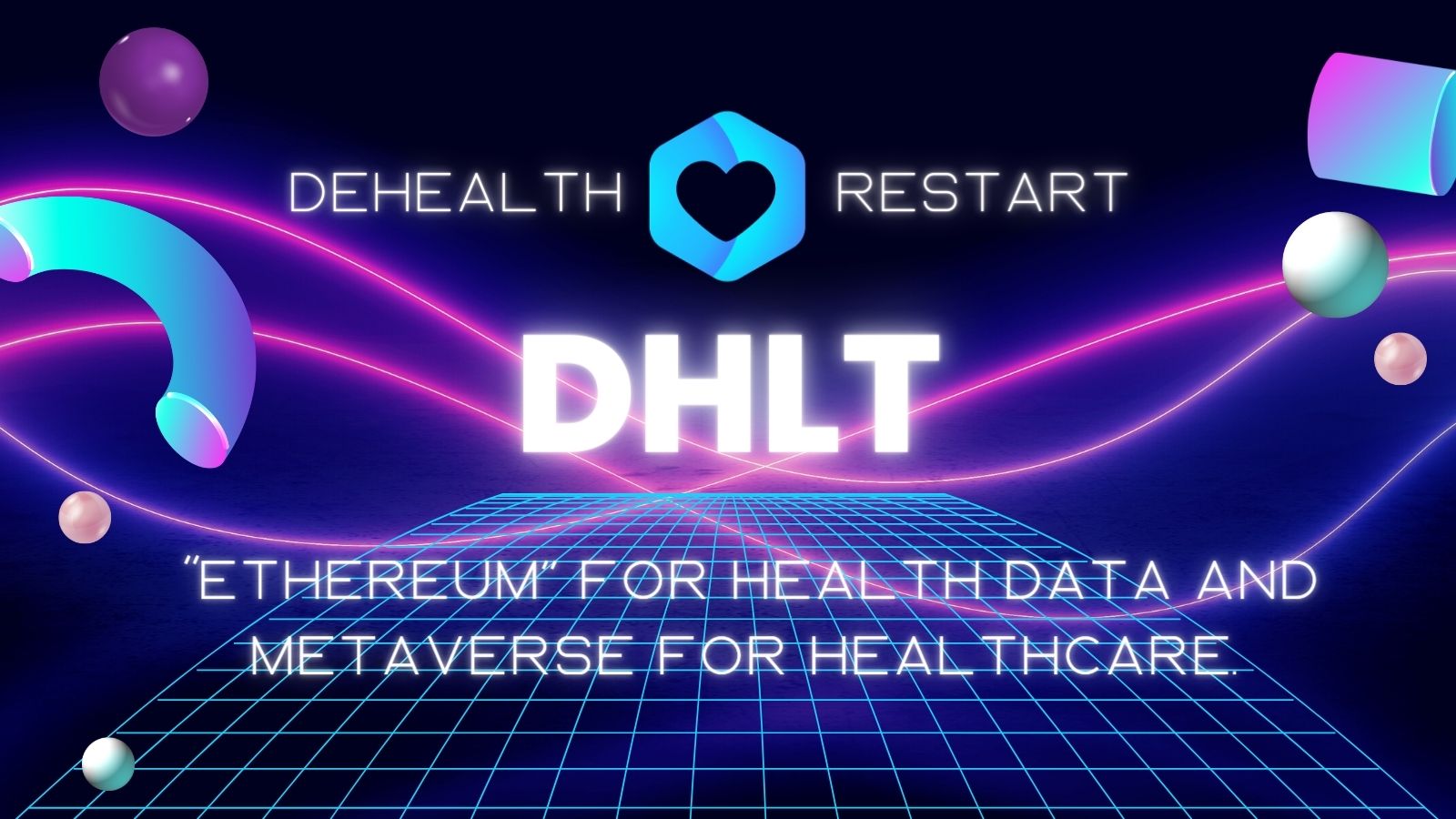 April 1st we reissued the HLT token under the new ticker DHLT (Decentralized HeaLth Token).