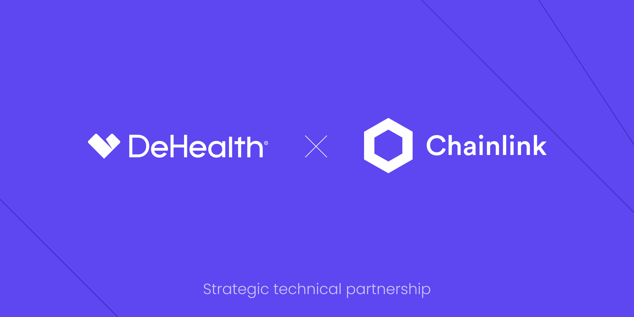 DeHealth announces cooperation with Chainlink to fulfill worldwide demand in structured and qualitative medical data