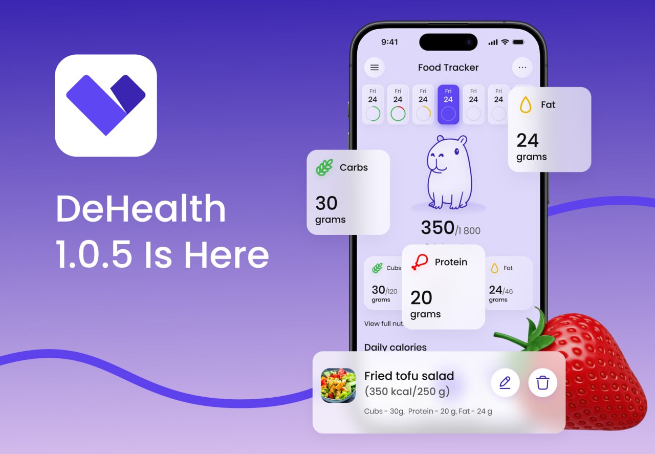 🚀 We Just Rebuilt the Future of Health — DeHealth 1.0.5 Is Here
