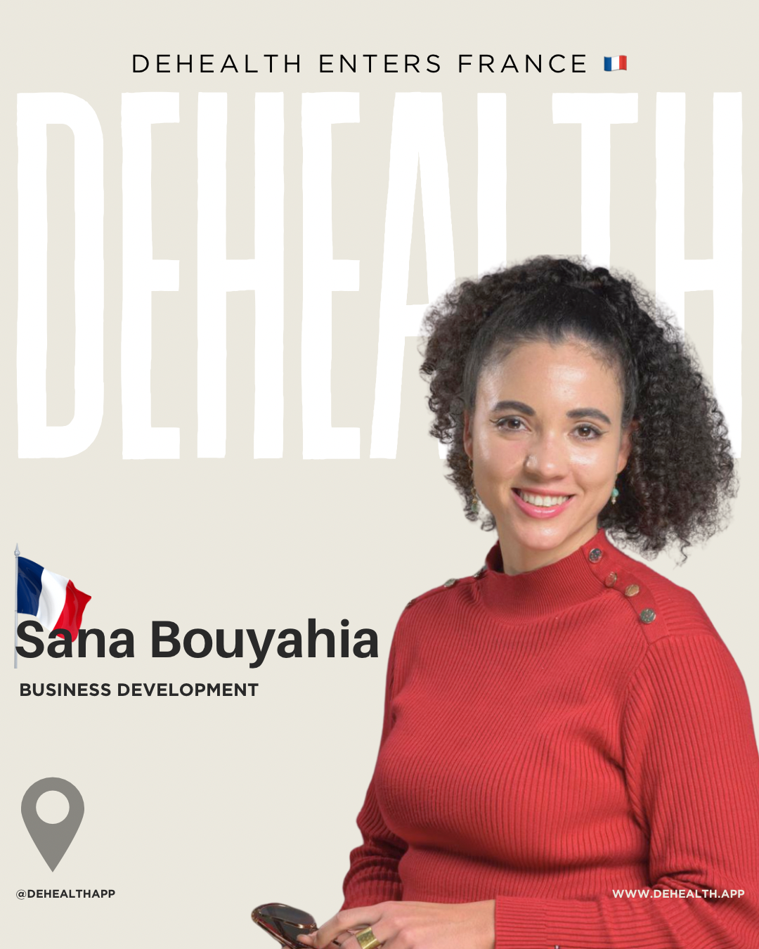 DeHealth expansion France healthtech